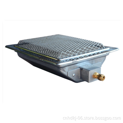 Infrared energy saved gas grill burner for shawarma kebab machine